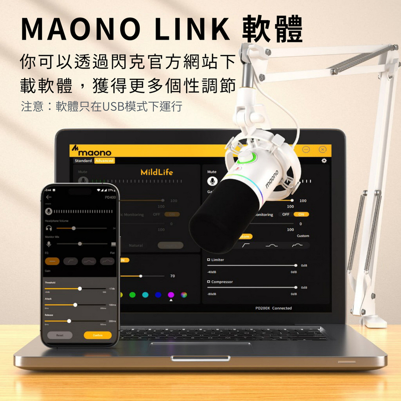 PD200X 動圈結構