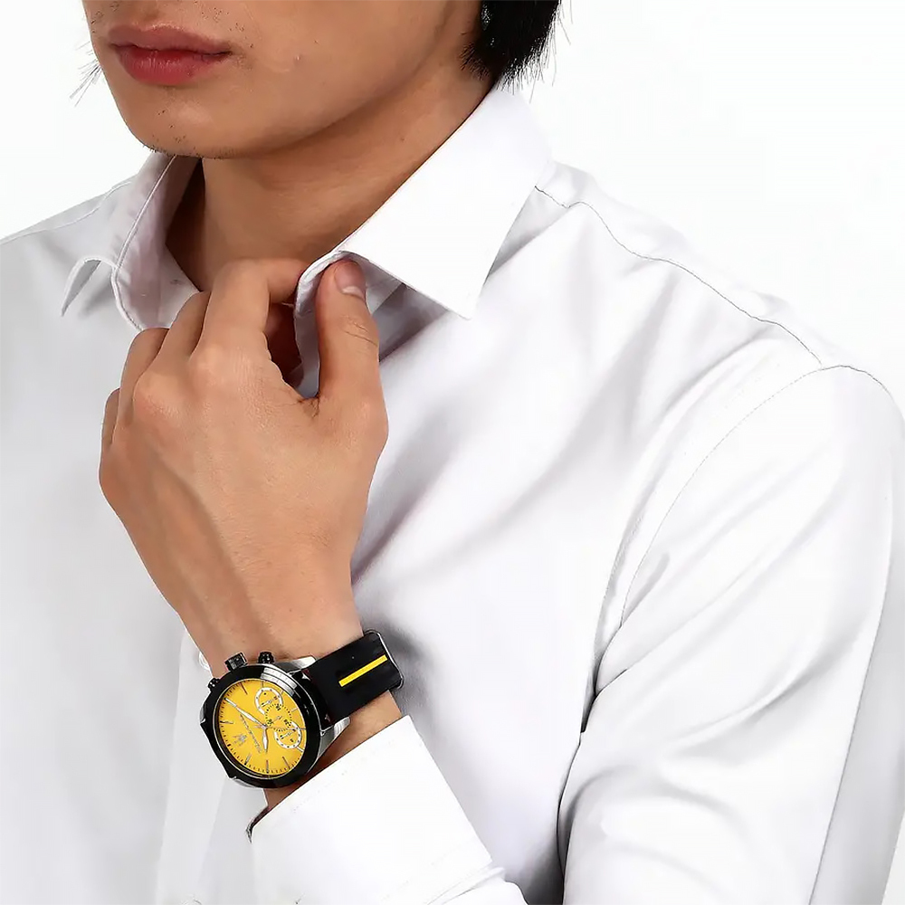 【Maserati 瑪莎拉蒂】Traguardo 長征終站系列 R8871612045 跳色 真三眼 石英錶