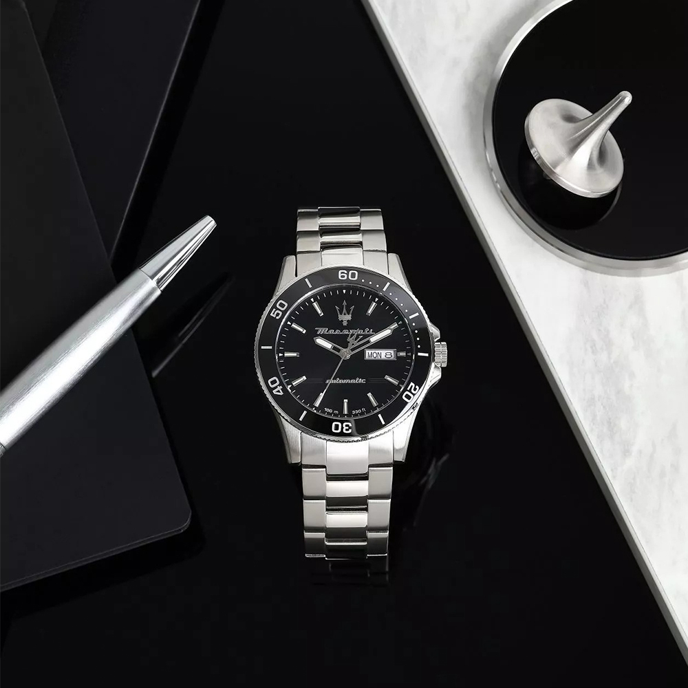 【Maserati 瑪莎拉蒂】Competizione 賽道競馳系列 R8823100002 自動機械錶