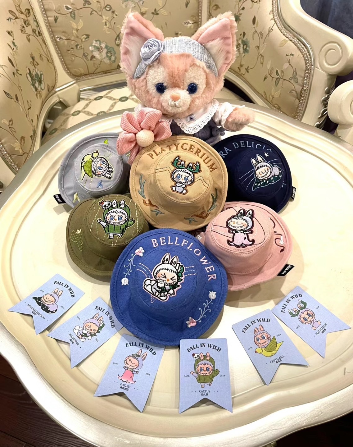 POPMART The Monster Labubu 春天野在家系列 漁夫帽小包 吊飾 肩背包 盲盒 6+1款/現貨