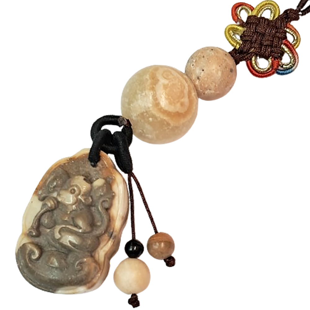 仙猴獻桃 生肖貴人{龍宮舍利}掛飾A8【十方】138827