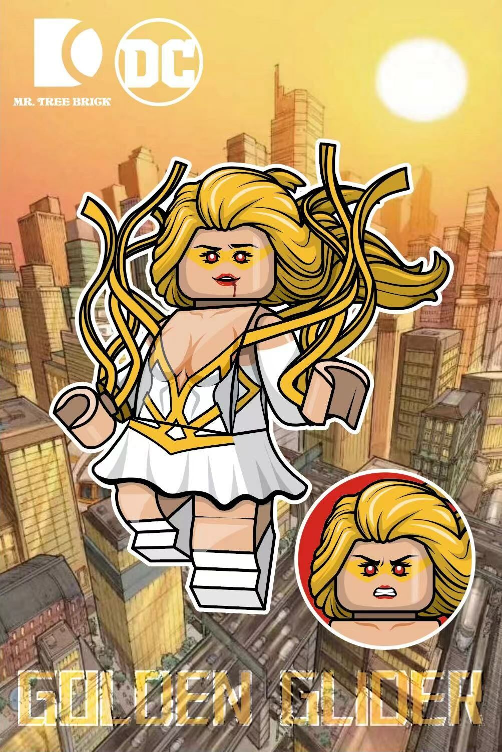 【Mr. Tree Brick】金色滑翔者