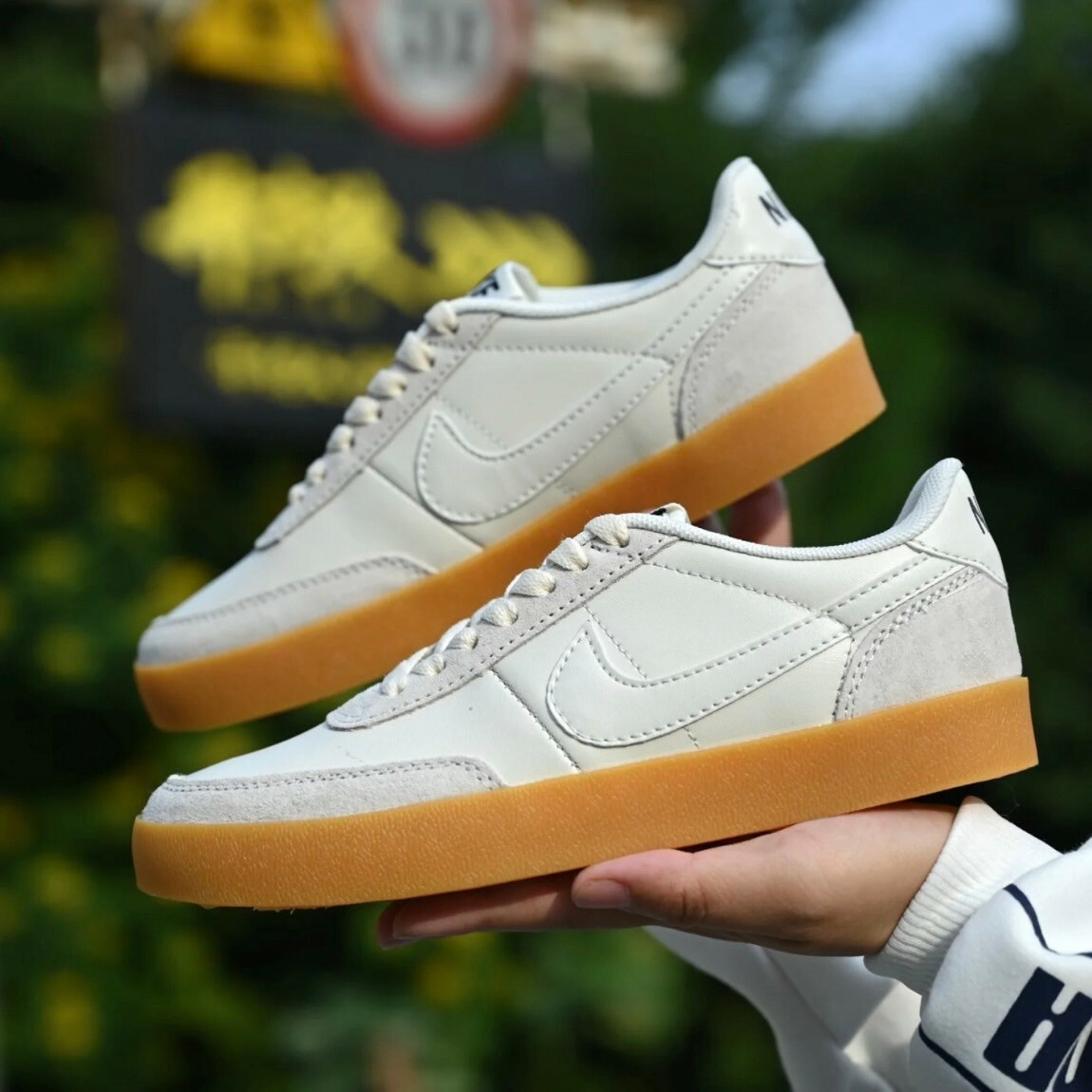 Nike Killshot 2 Sail Gum 奶油白灰 米白 麂皮 焦糖底 復古 低筒 板鞋 休閒鞋