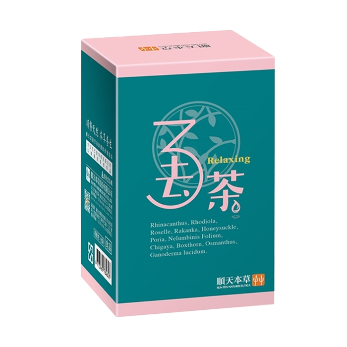 [順天本草]  3去茶 10入/盒 含金銀花、靈芝、紅景天