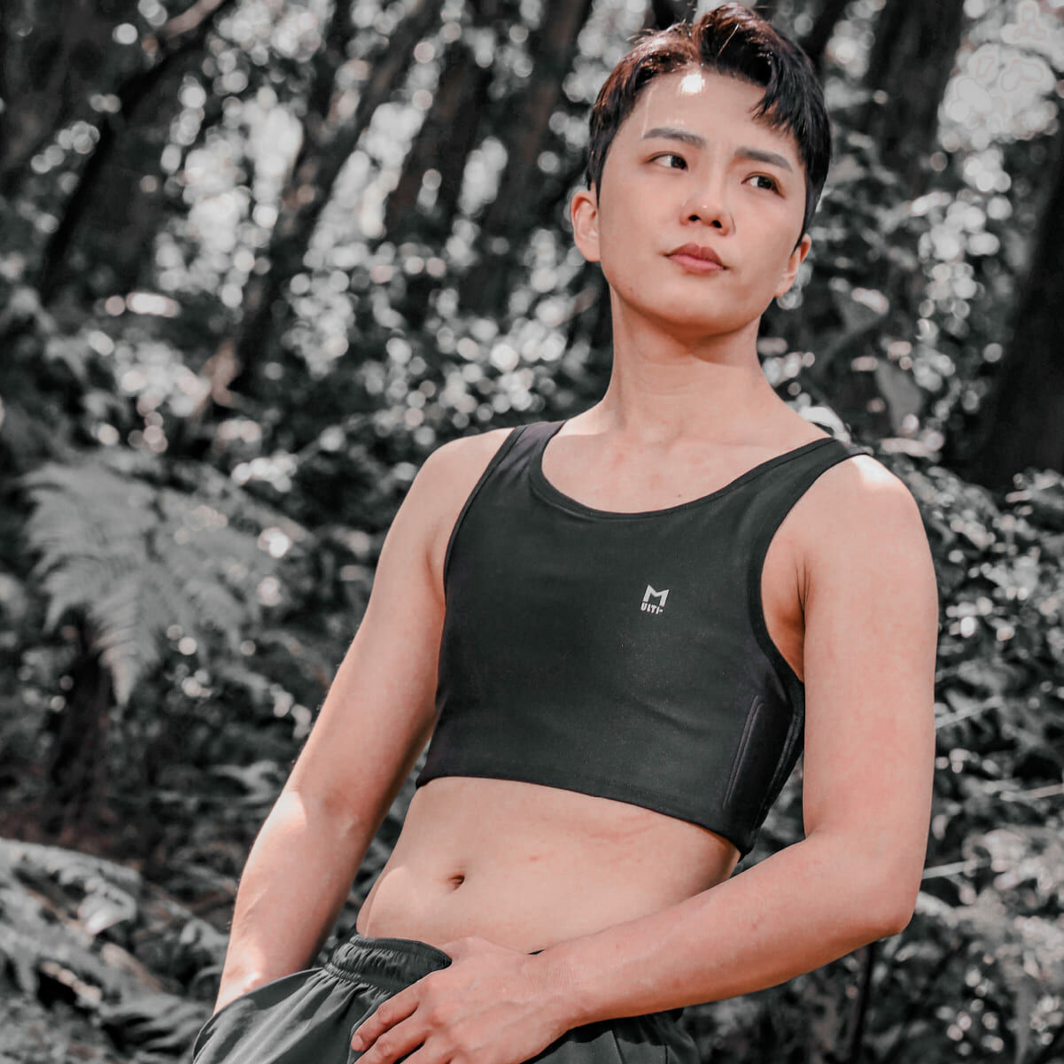 MULTI-魔貼短版束胸【E013】