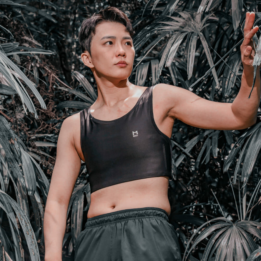 MULTI-魔貼短版束胸【E013】