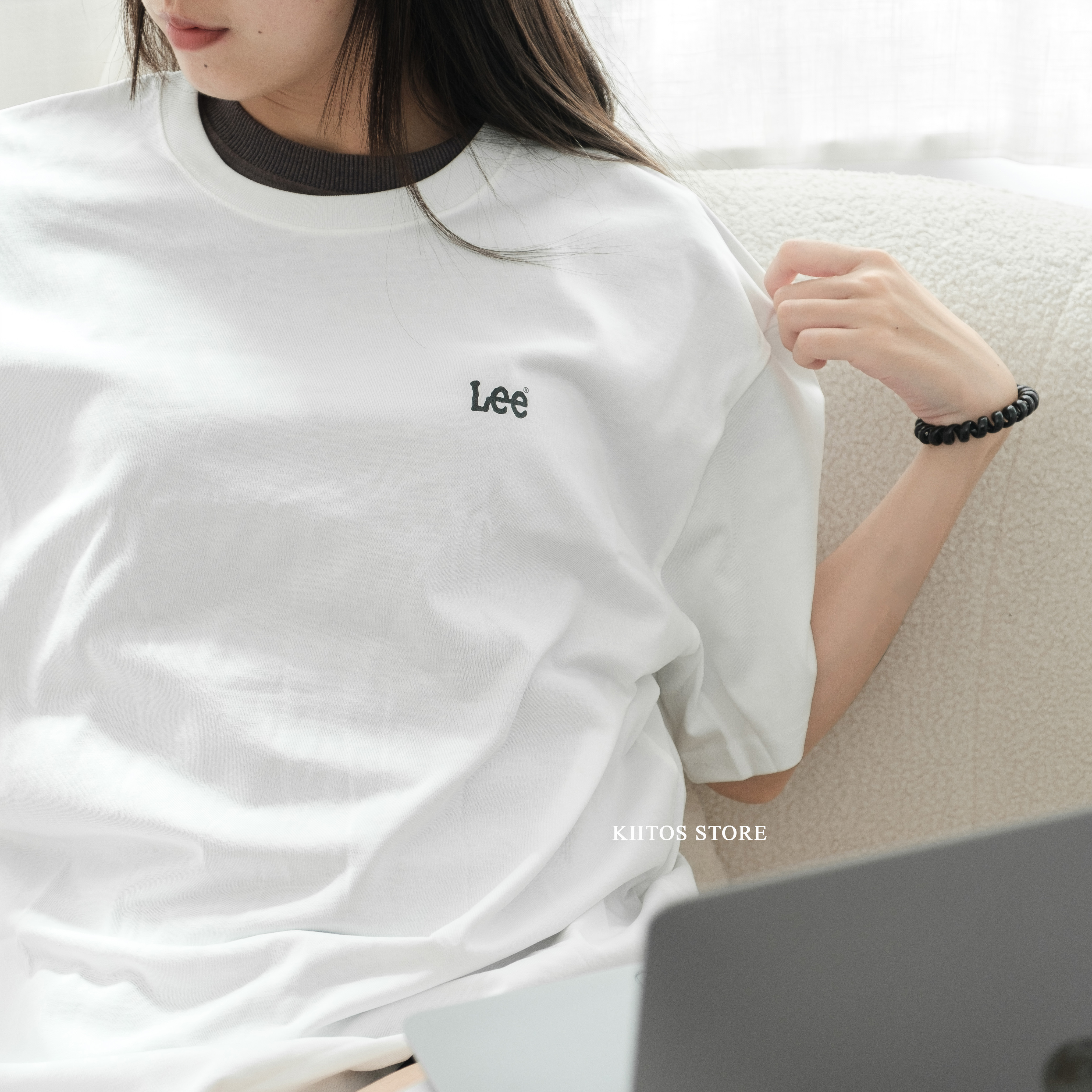 韓國代購2025新款Lee Small Twitch Logo 2 Pack Set 短袖T-Shirts