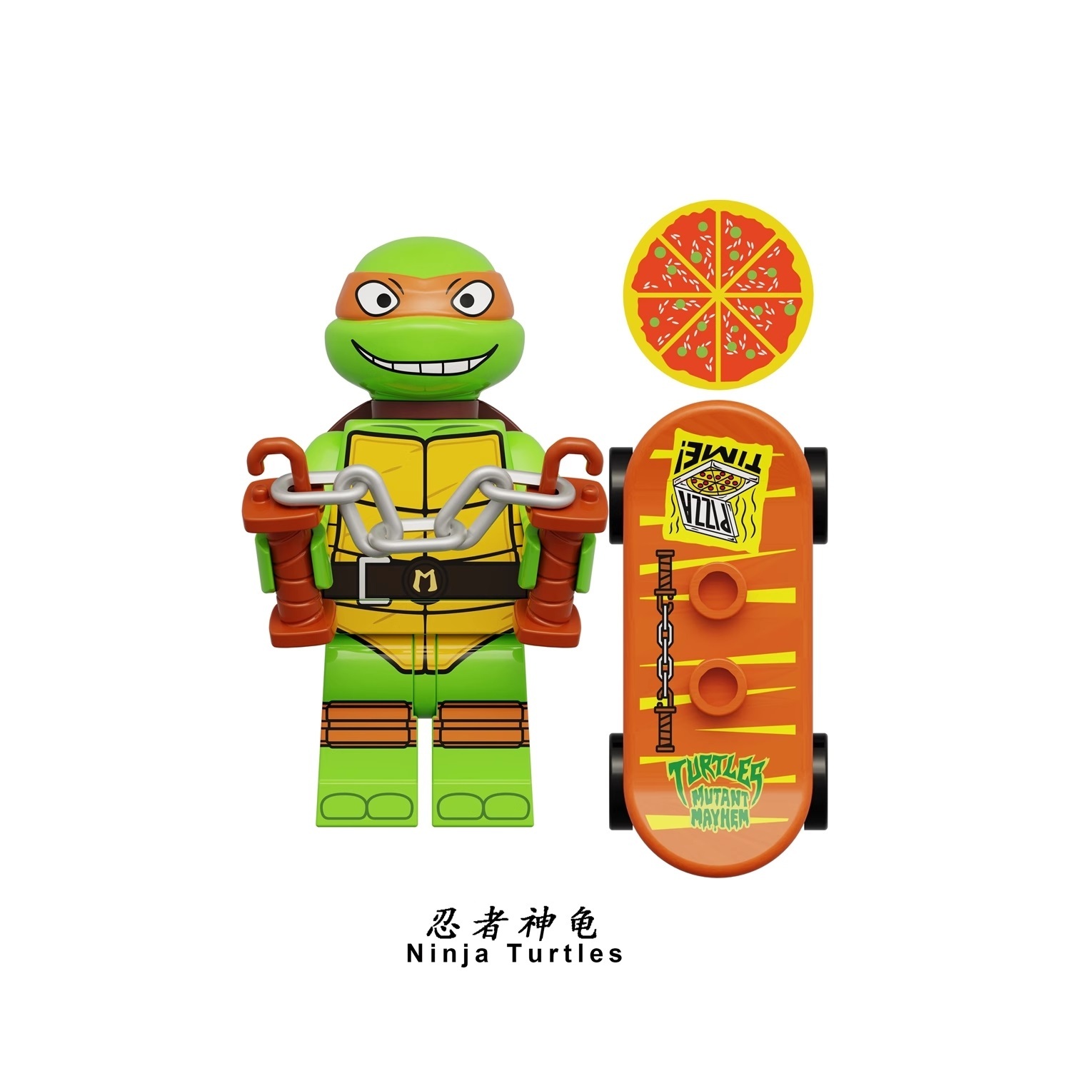 Ninja Turtles Custom Minifigures Minifigs Fit Lego K2129