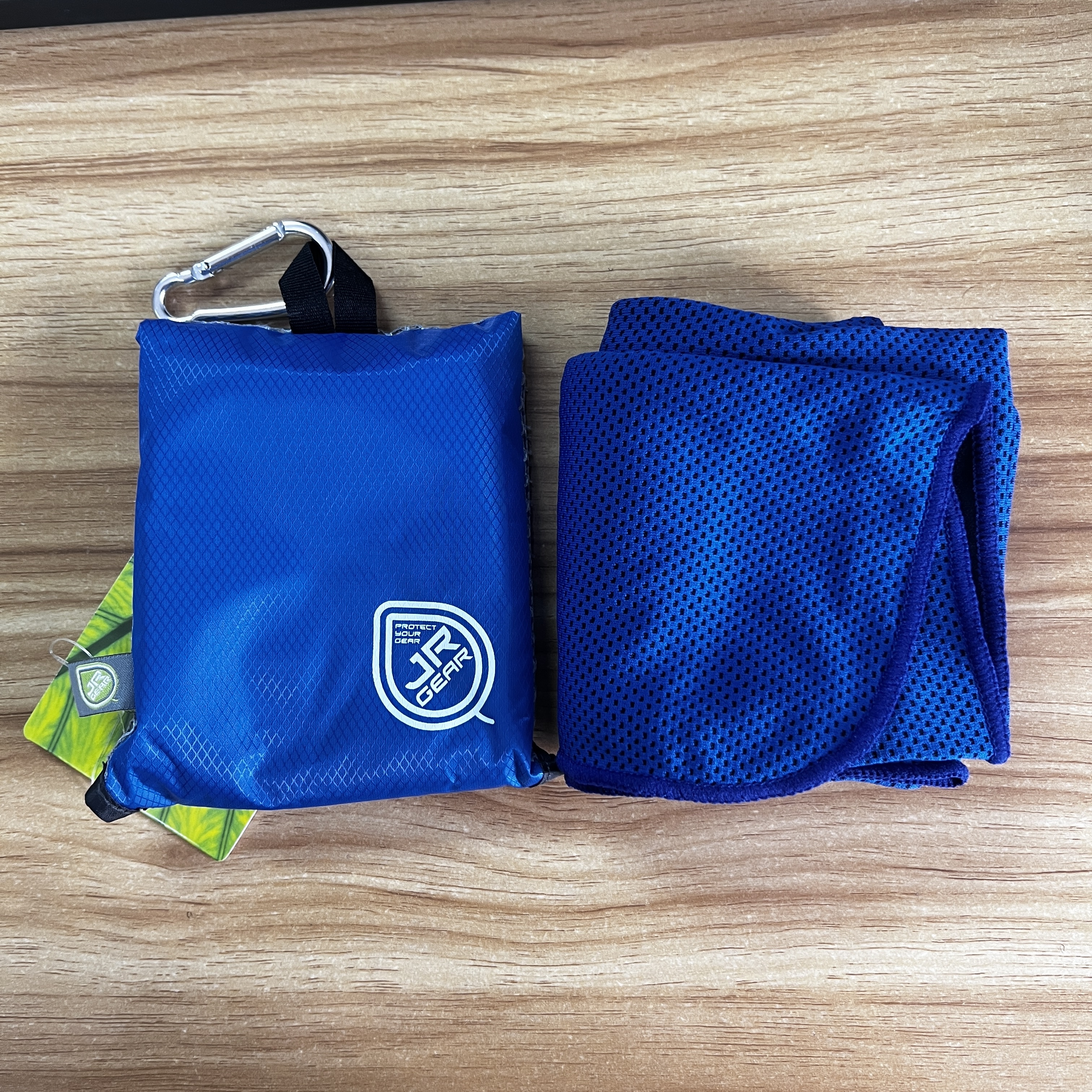 JR Gear Cool Towel 輕量快乾冰爽毛巾 - Blue