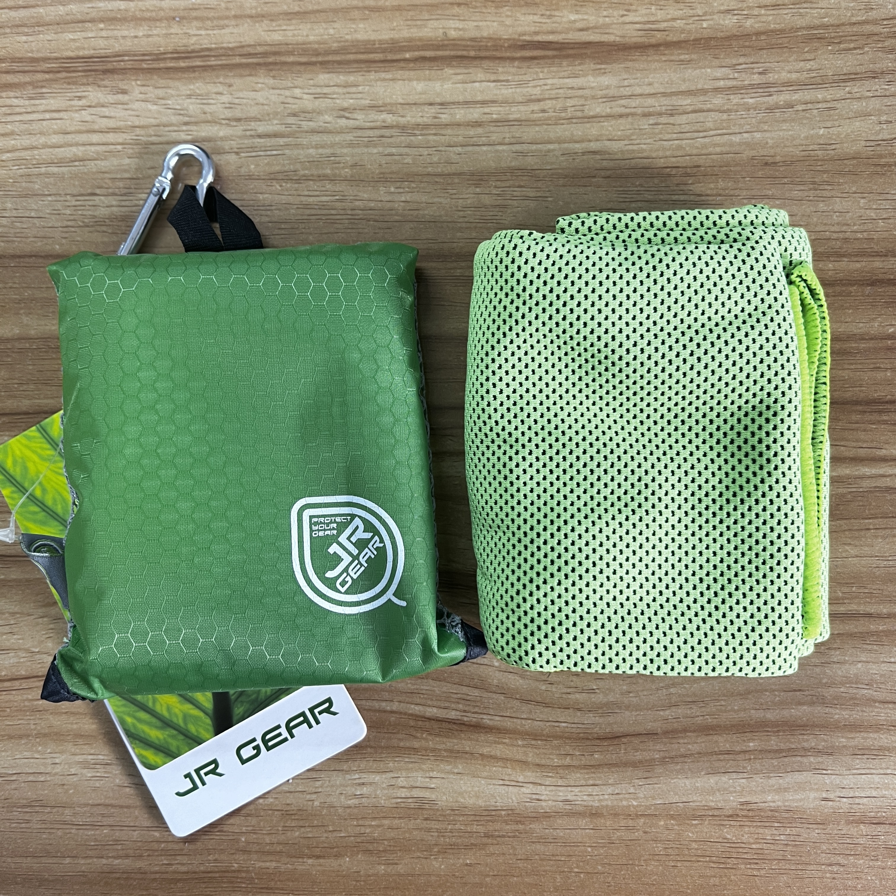 JR Gear Cool Towel 輕量快乾冰爽毛巾 - Green