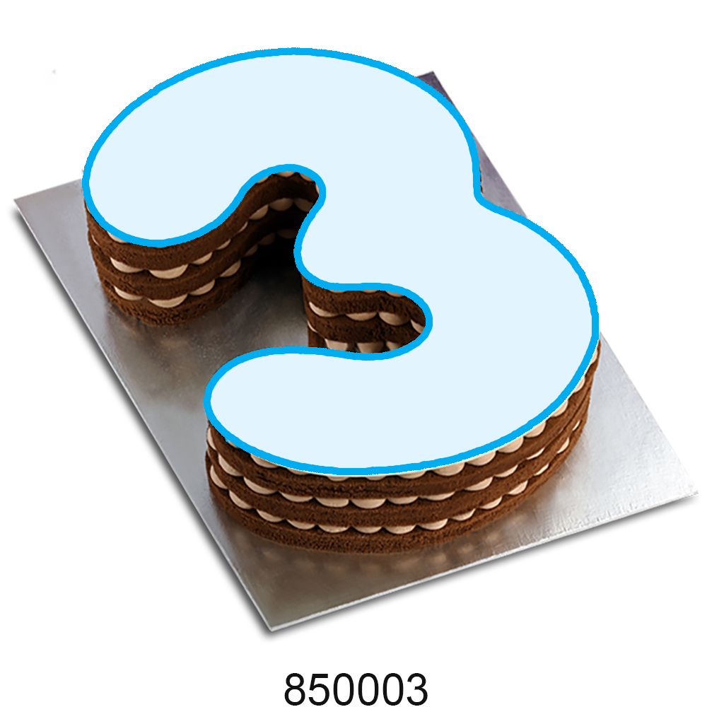 No. 3 Customized Edible Image Cake