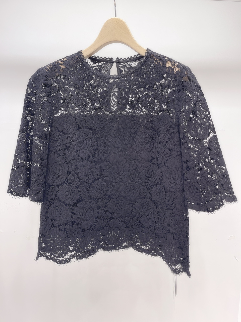 Lace五分袖上衣