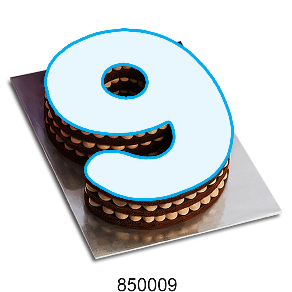 No. 9 Customized Edible Image Cake