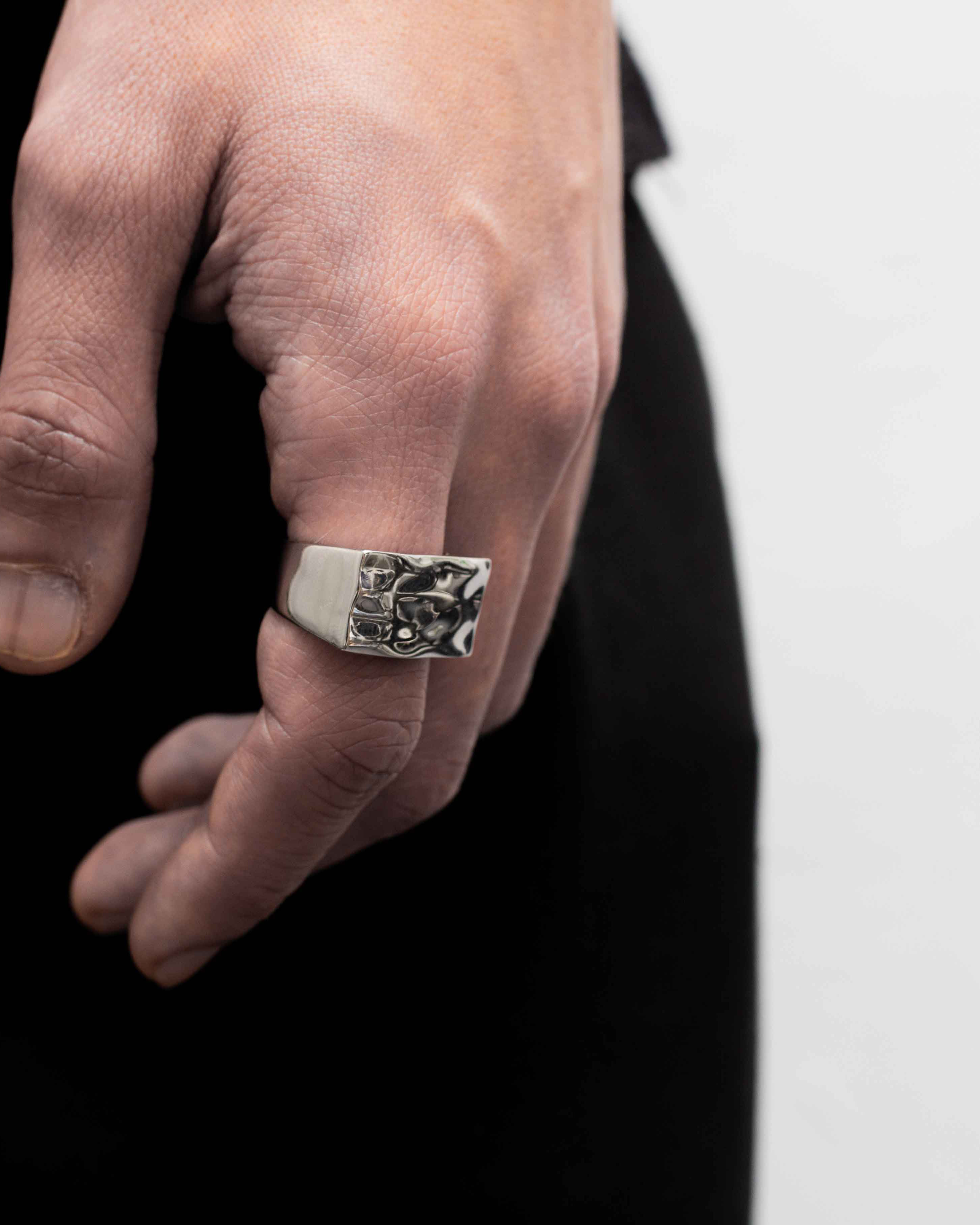 RECOVERY corrugated square ring