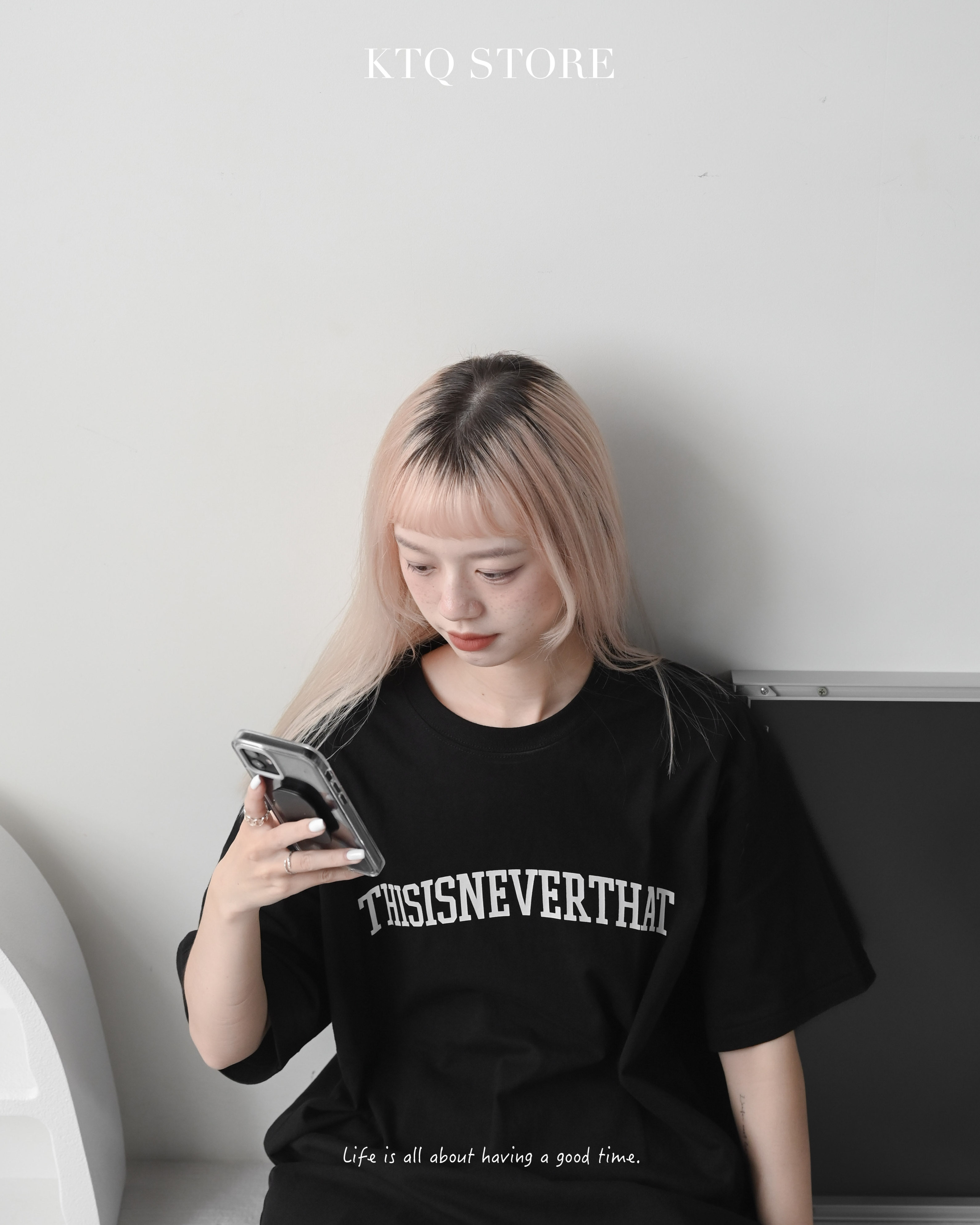 KTQ STORE ‧ thisisneverthat  Logo Tee 拱形經典款