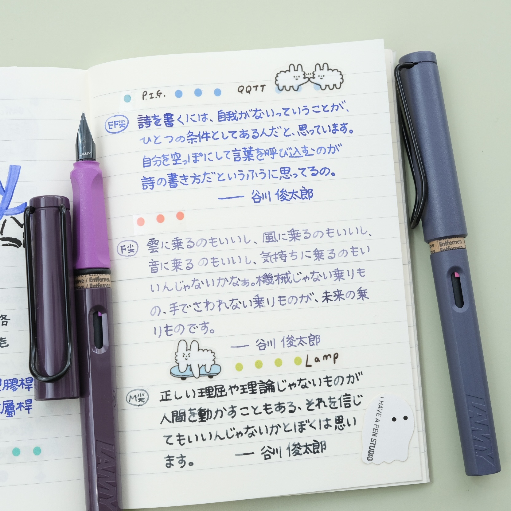 Safari 狩獵鋼筆 限量色 20週年紀念款 黑莓紫羅蘭 懸岩粉紅｜LAMY 德國