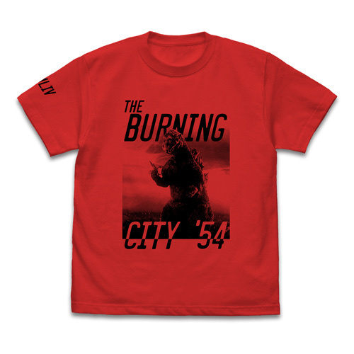 Cospa 0729 ｺﾞｼﾞﾗ'54 Tｼｬﾂ/HIGH 紅色