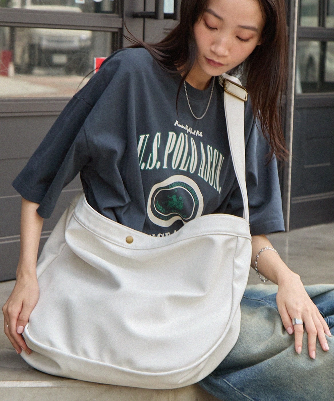 KTQ STORE ‧ restock's 仿皮革單肩包