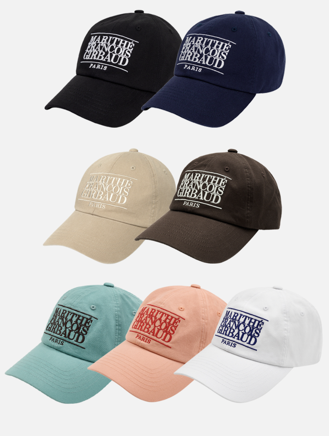 韓國MARITHE FRANCOIS GIRBAUD CLASSIC LOGO CAP 韓國MARITHE FRANCOIS GIRBAUD CLASSIC LOGO CAP