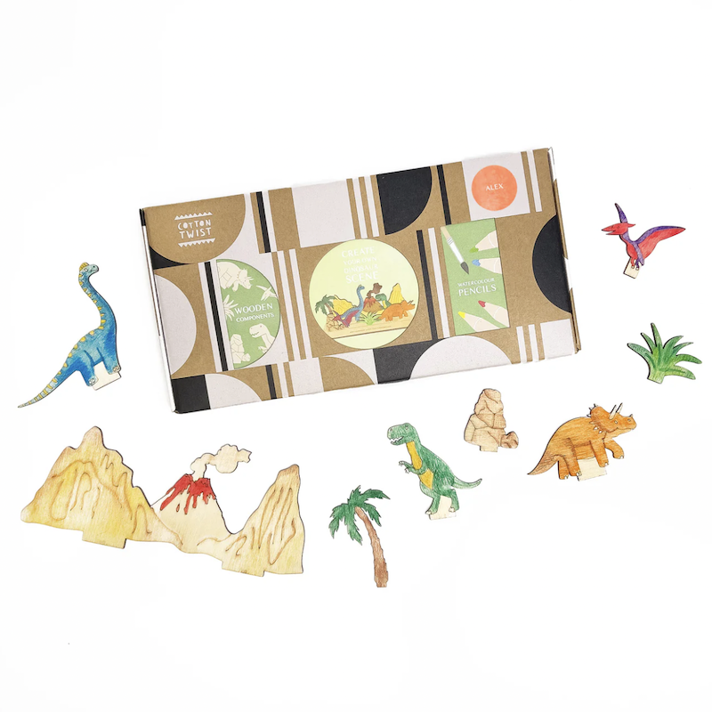 恐龍場景 | 塗鴉手作