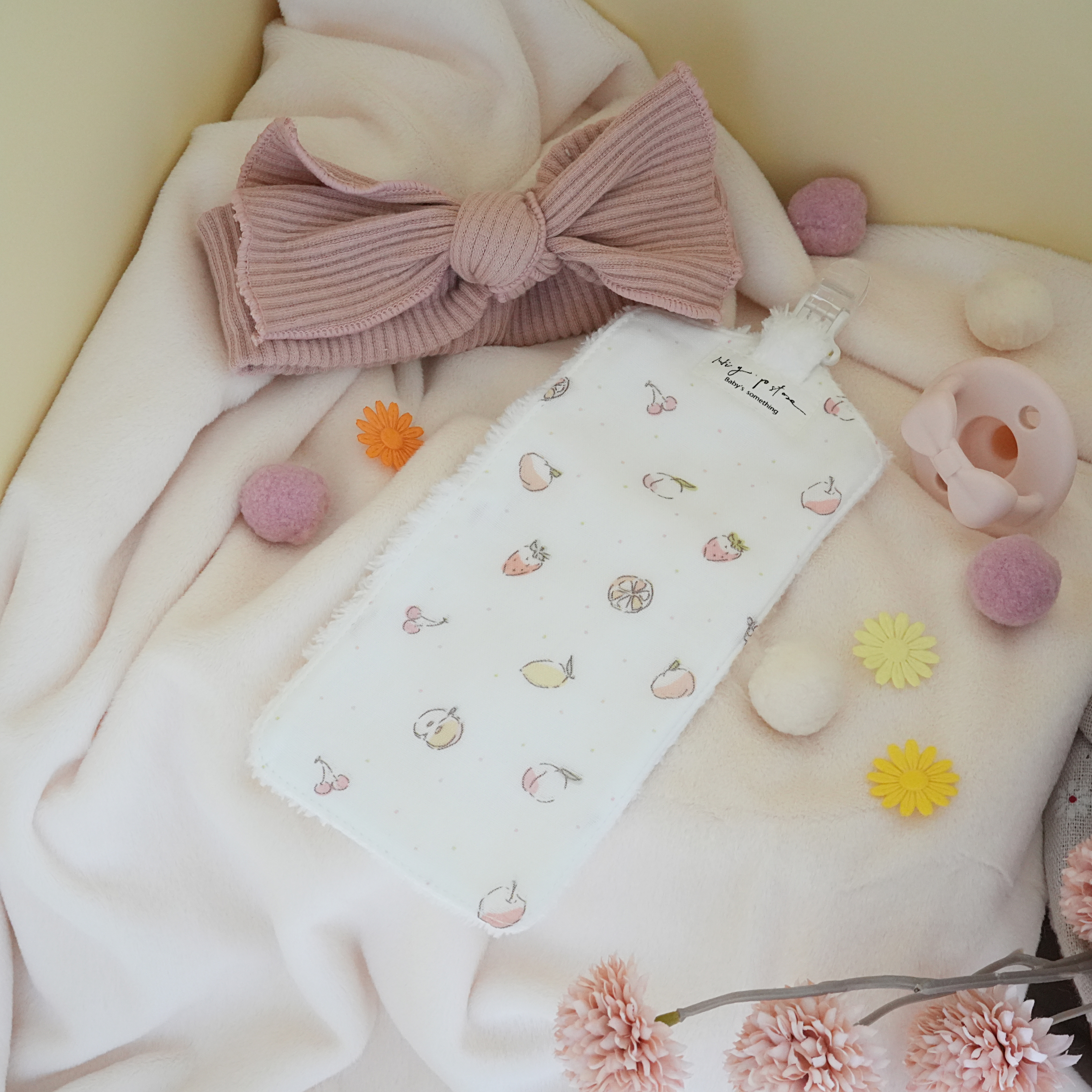 Hi Y.P store-手作手帕夾-獨家設計-水果甜心