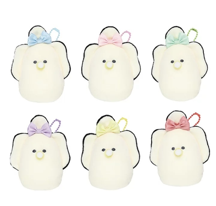 JP 蠔肉奶嘴BB 蝴蝶結版吊飾 0673