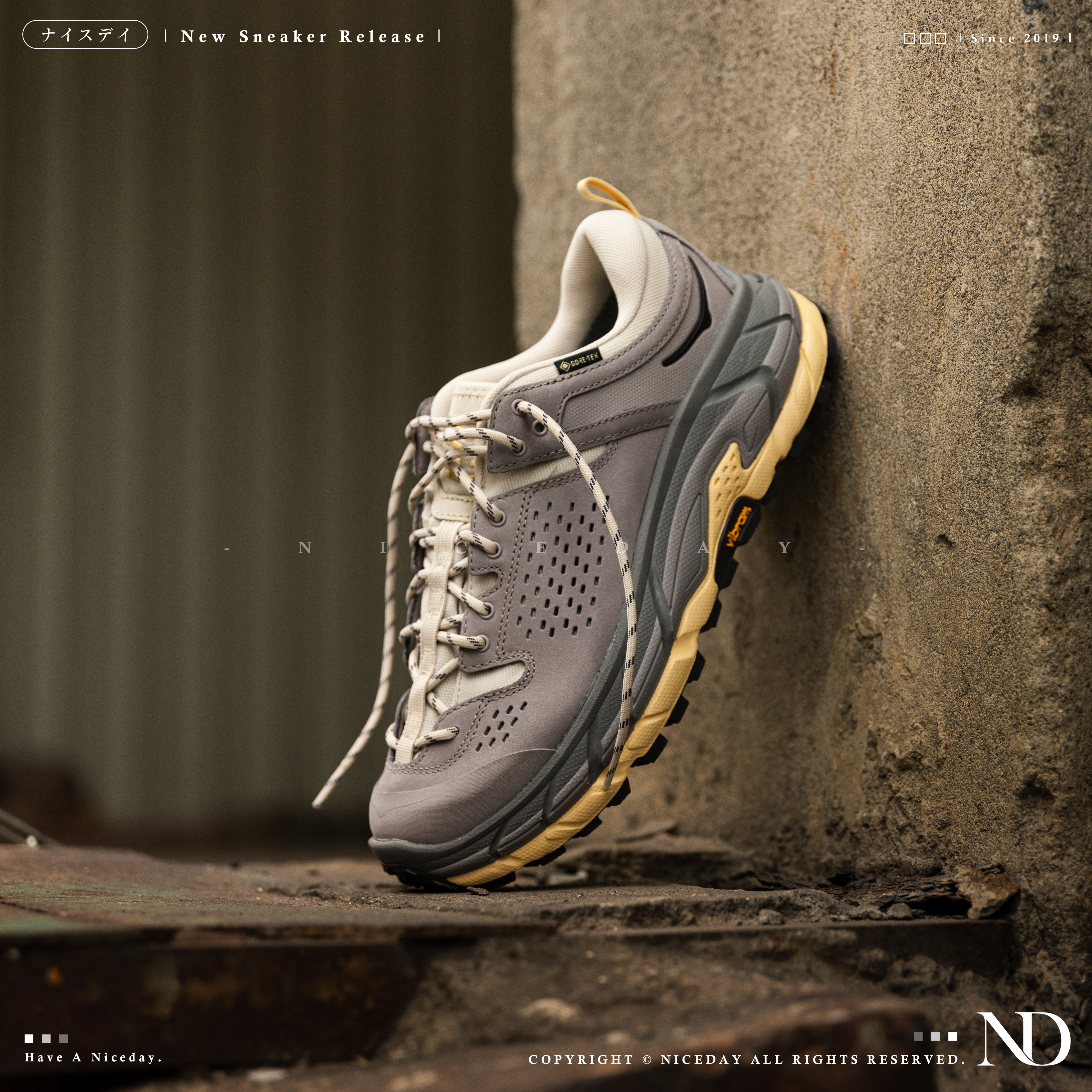 NICEDAY 代購 HOKA One One Tor Ultra 機能 登山鞋 紫灰