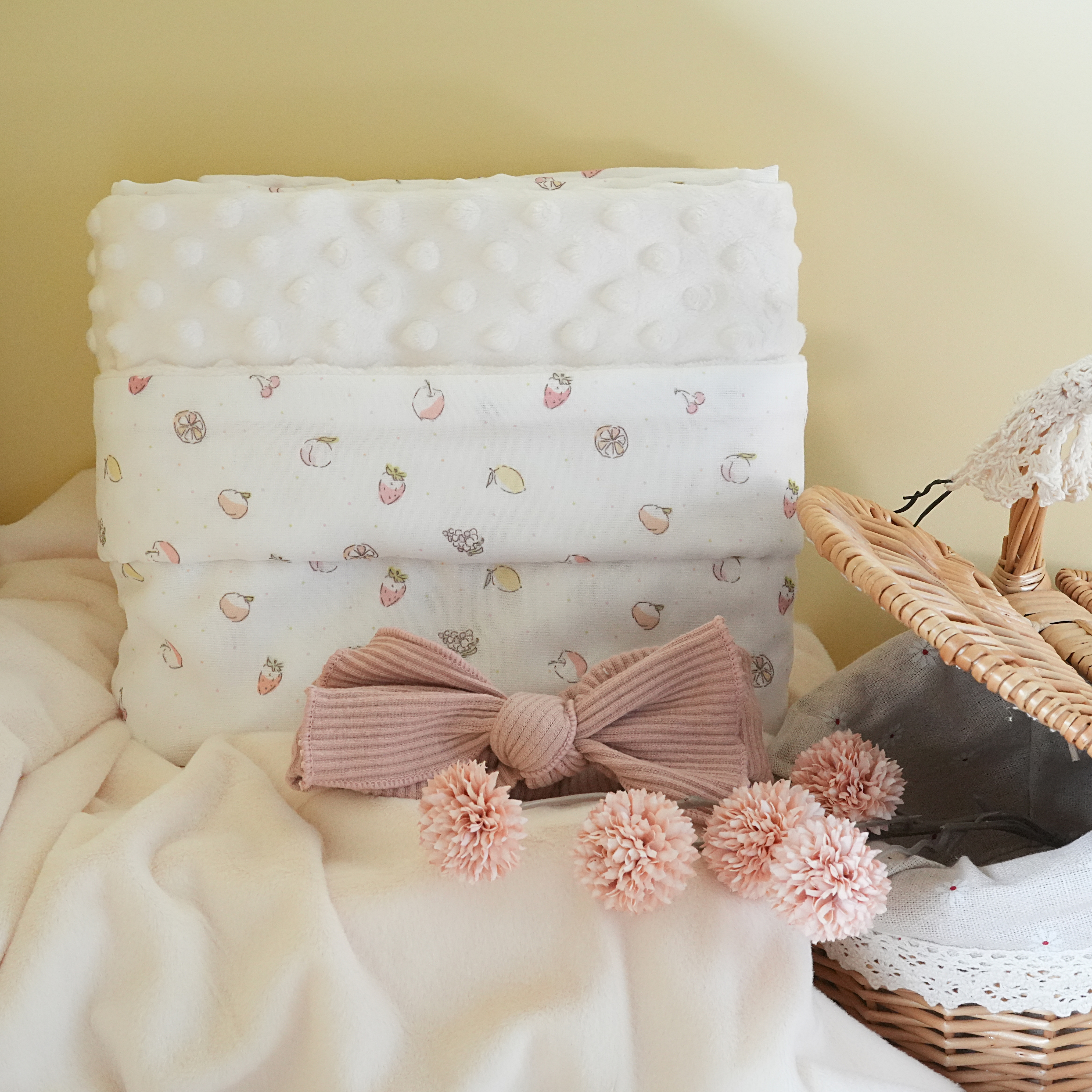 Hi Y.P store-舒眠毯-獨家設計款-水果甜心