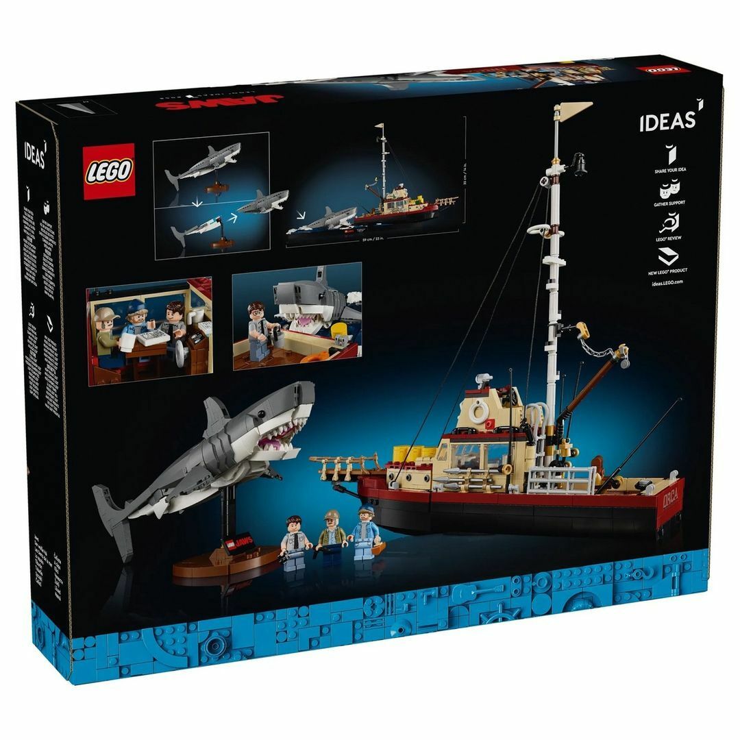 LEGO 21350 Jaws 《大白鯊》 (Ideas)