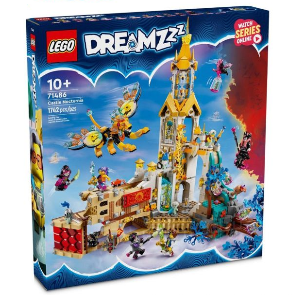 (預訂24年8月) LEGO 71486 Castle Nocturnia 納突尼亞城堡 (DREAMZzz™)