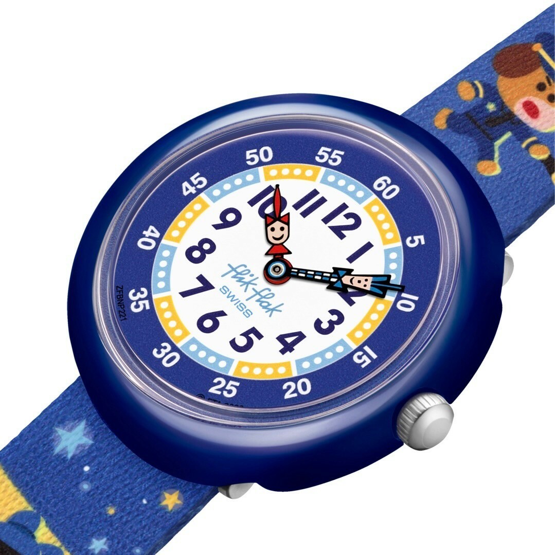 【Swatch - Flik Flak】PAWS UP FBNP221 32mm 現代鐘錶