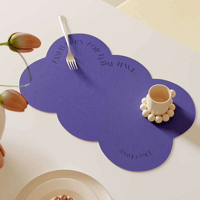 《4526》INS純色奶油風吸水隔熱餐墊((硅藻泥))