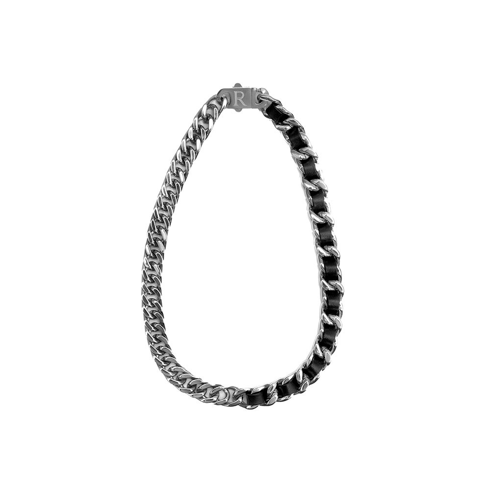 Recovery 項鍊-DEIFIED編織寬扁項鍊_亮銀