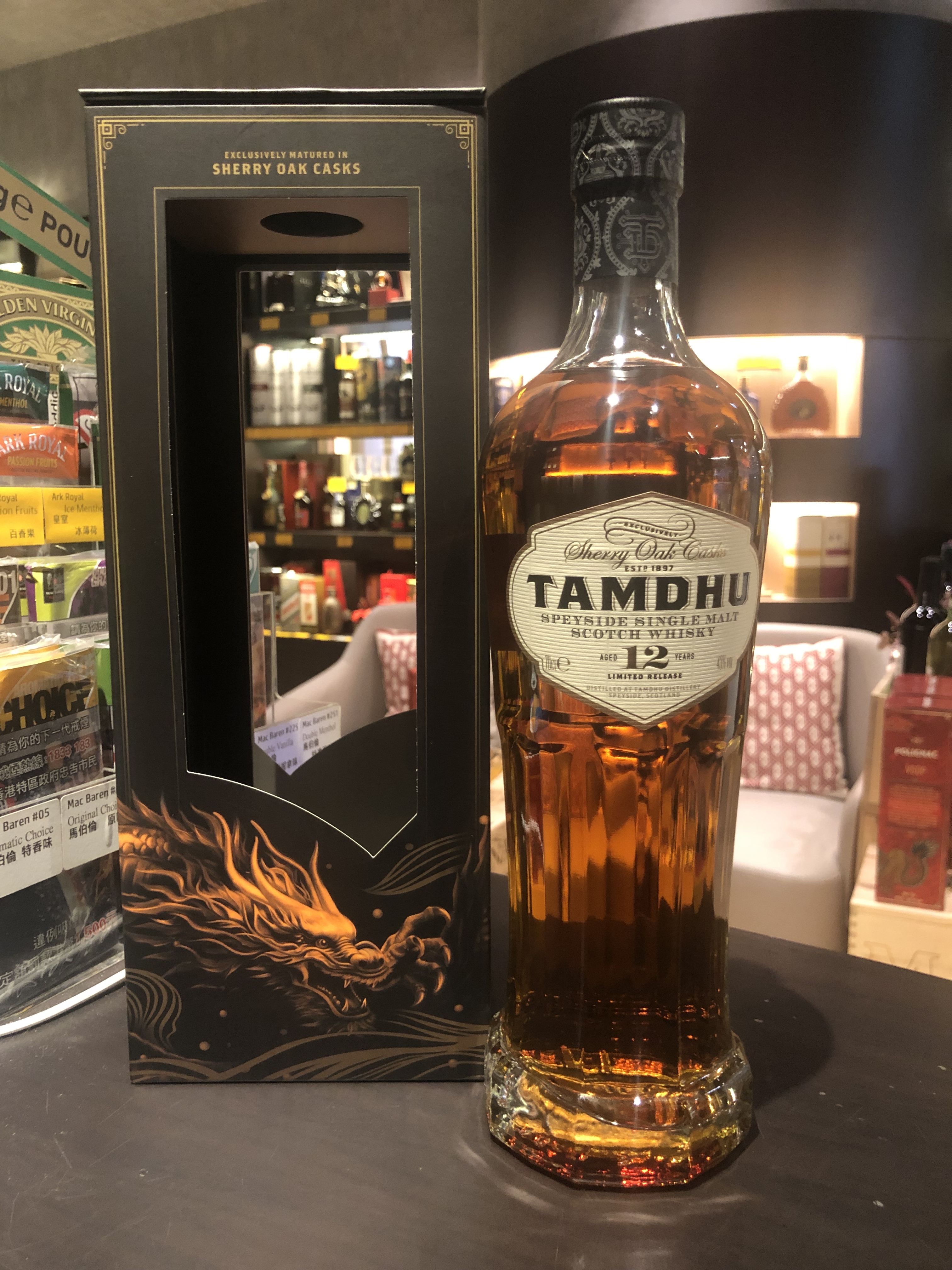 Tamdhu 12 Year Old Single Malt坦杜 12年 全雪莉桶 700ml