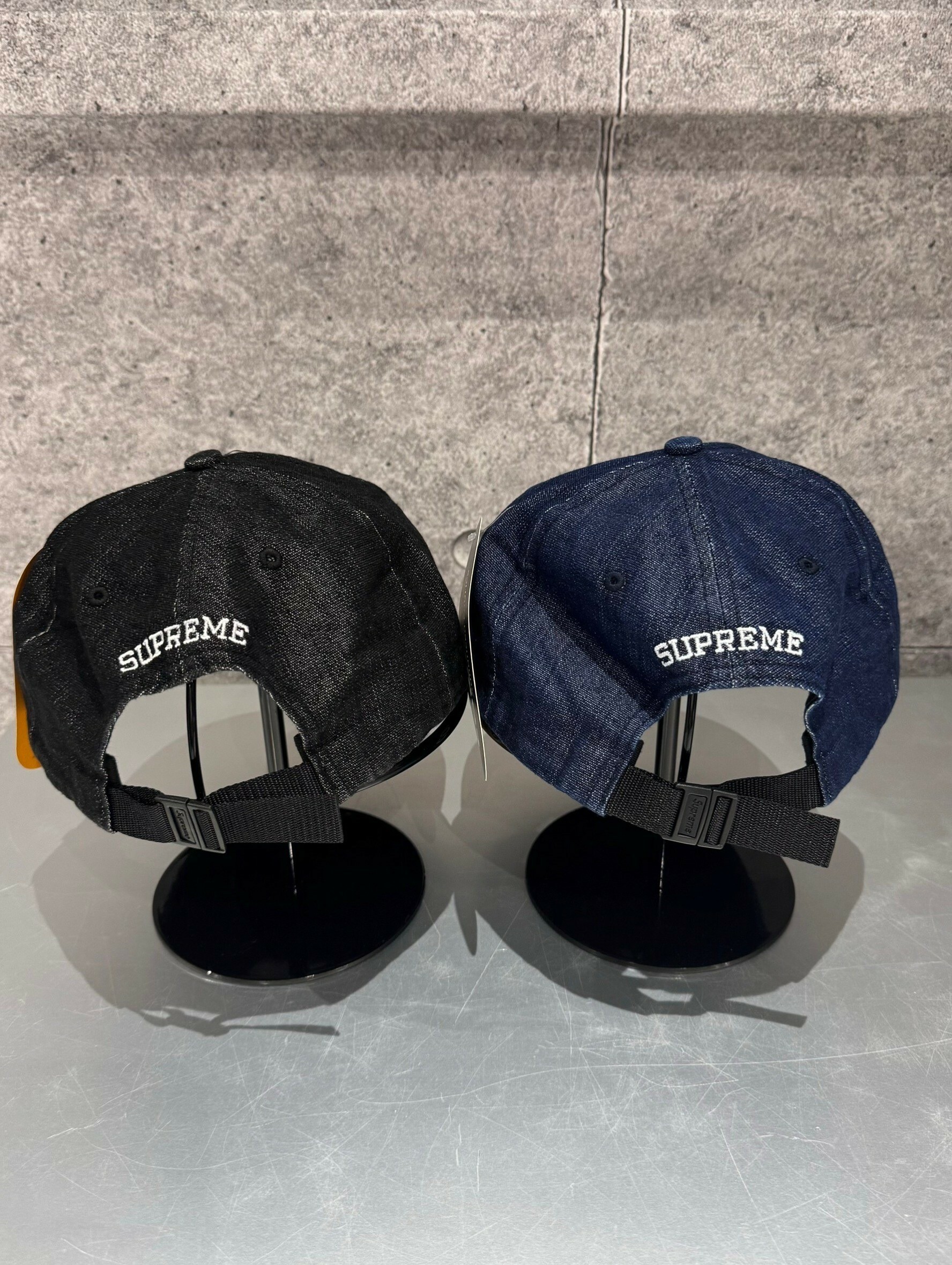 Supreme 24ss Cordura Denim Small Box Logo old hat