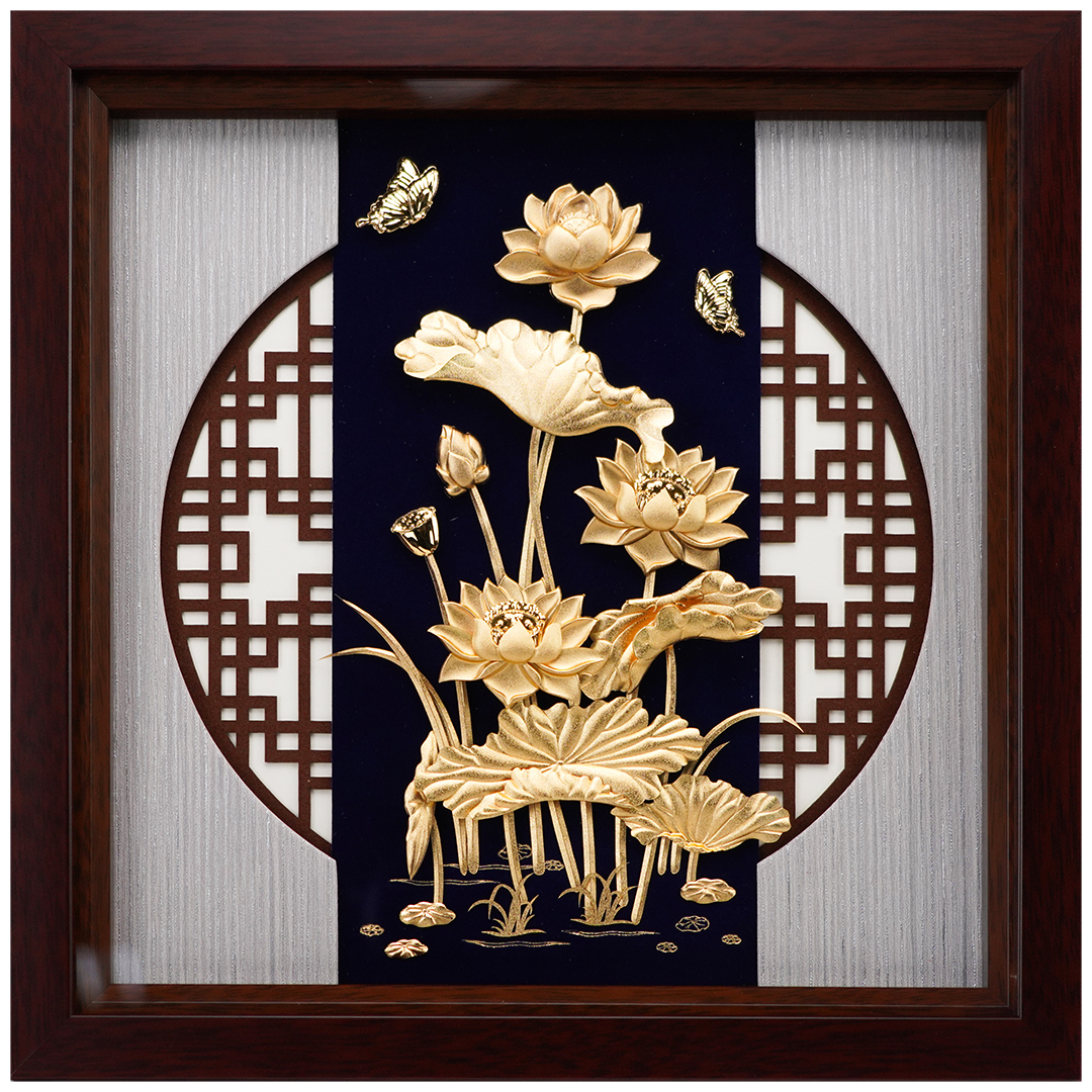 靜謐蓮韻-荷香蓮花│生日祝壽禮物、退休祝福、新居入厝、佛教界交流伴手禮