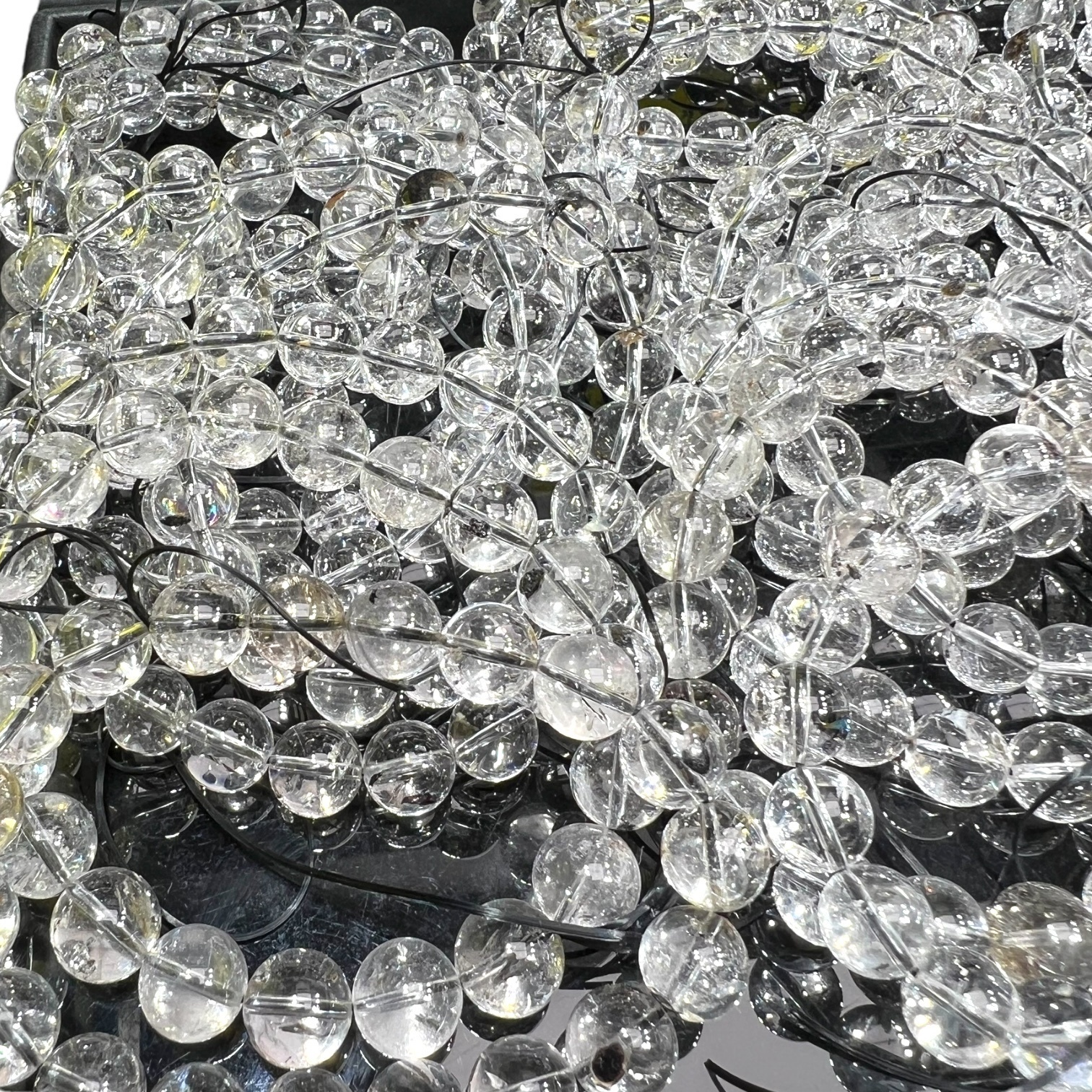 251001 - G11 10mm+透體多礦閃靈手串