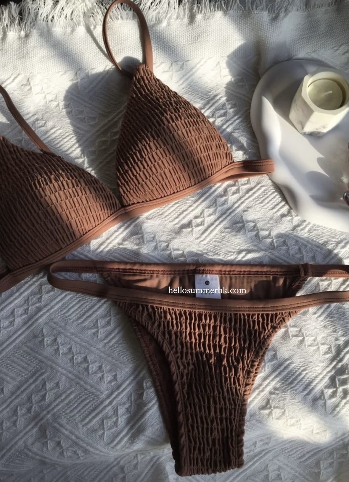 COR002 Cove Bikini (Brown)
