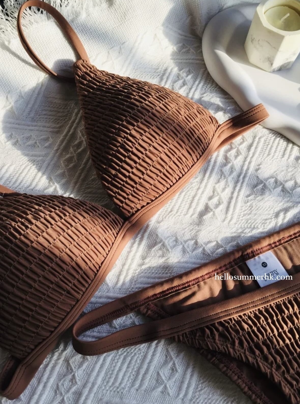 COR002 Cove Bikini (Brown)