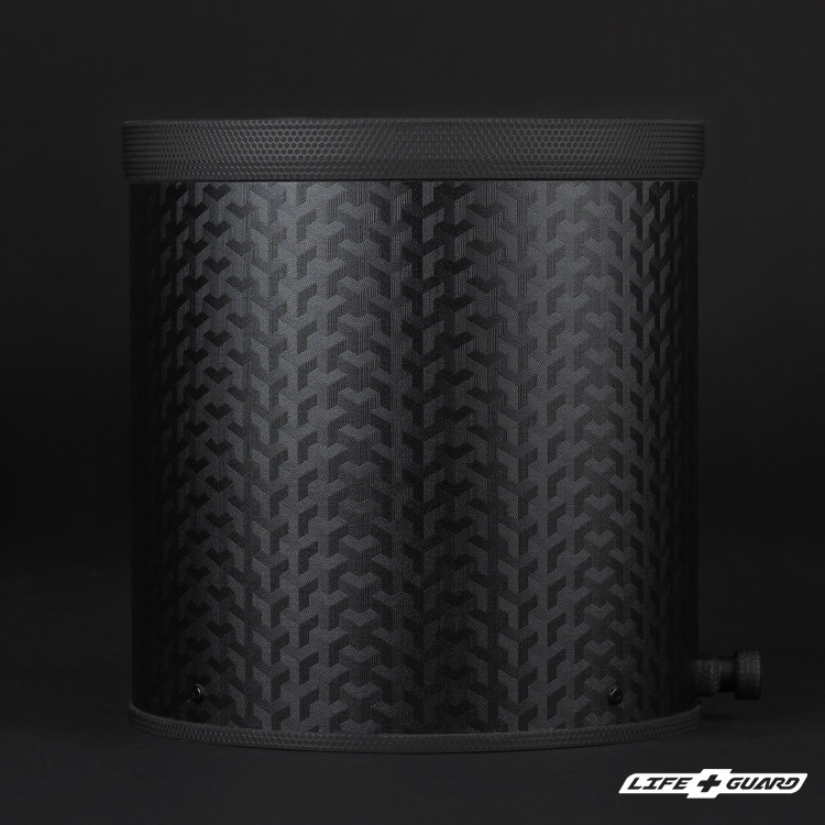 LIFE+GUARD 鏡頭貼膜安裝示意，適用 Nikon AF-S 400mm F2.8 E