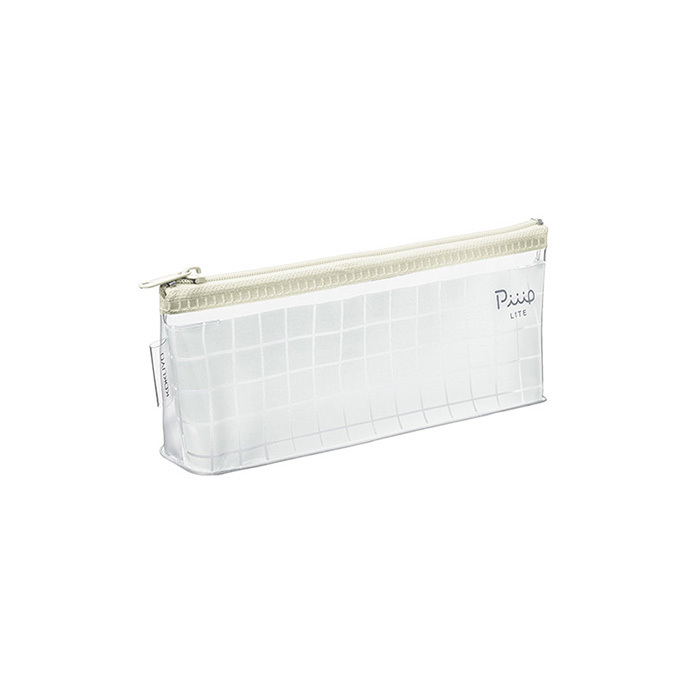 KOKUYO PiiiP Lite 透明筆袋-輕巧型-白