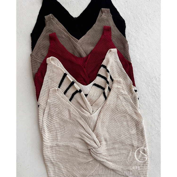 C26 現貨「雙穿summer針織背心」