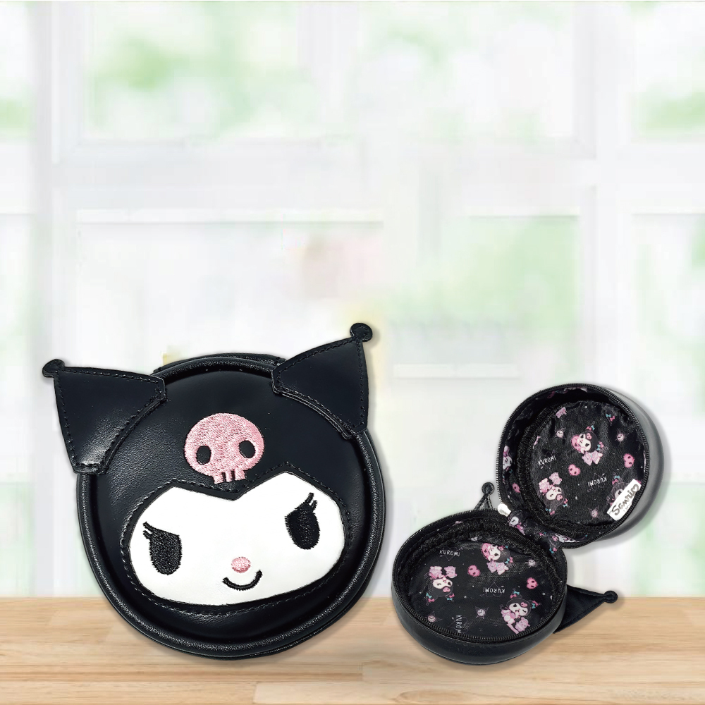 三麗鷗 𝗦𝗮𝗻𝗿𝗶𝗼｜立體零錢包 耳機線收納包 化妝小包