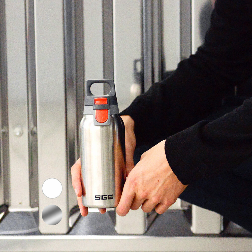瑞士百年 SIGG H&C 彈蓋不鏽鋼保溫瓶 300ml / 共2色