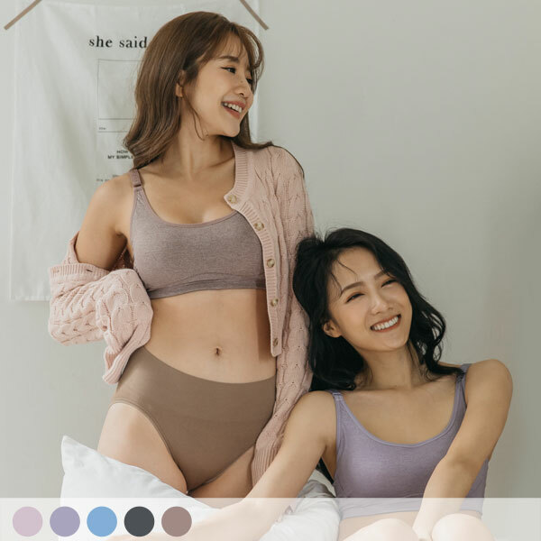 Coffee Yarn Casual Sports Bra (A/B/C/D Cup)