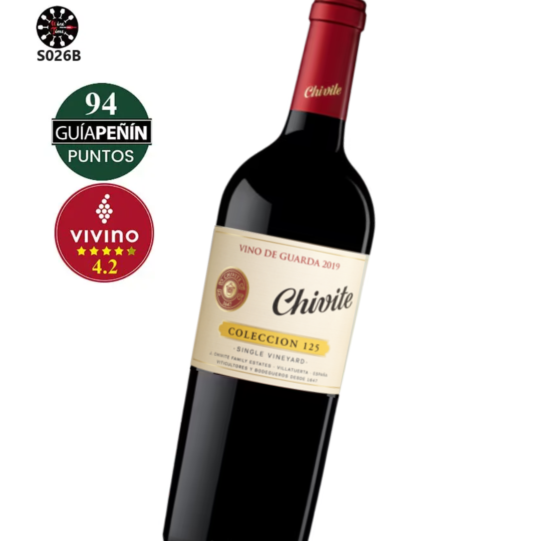 Chivite Coleccion 125 Vino de Guarda 2019｜西班牙國王和皇后御用酒款|Guia Penin 94 Puntos|Vivino 4.2