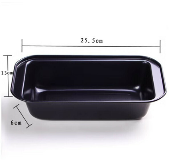 Popular household toast baking mold (black)