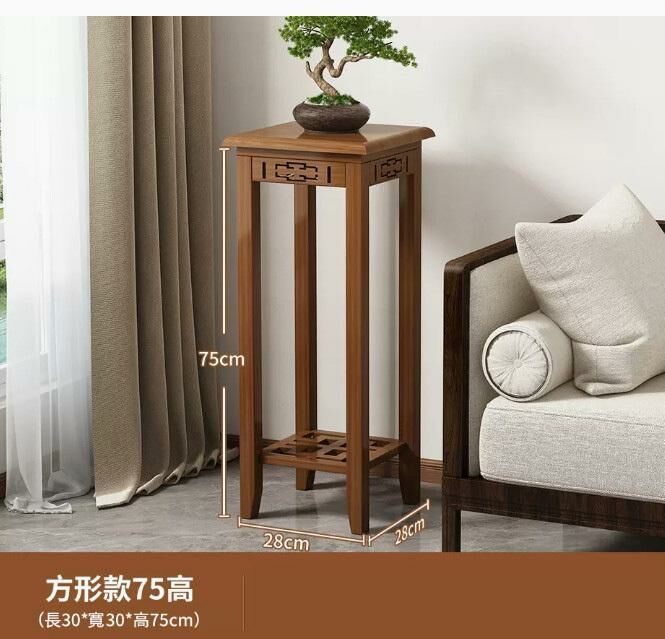Popular flower pot ornament storage rack (square-height 75cm)