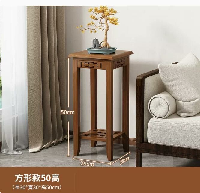 Popular flower pot ornament storage rack (square-height 50cm)