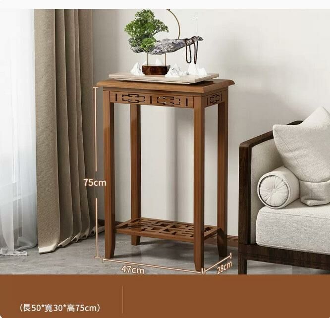 Popular flower pot ornament storage rack (long shape - height 75cm)